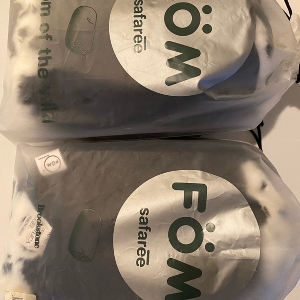 2 Brookstone Fom pillows